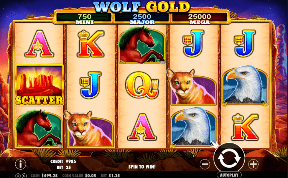 Wolf Gold Slot Vorschau