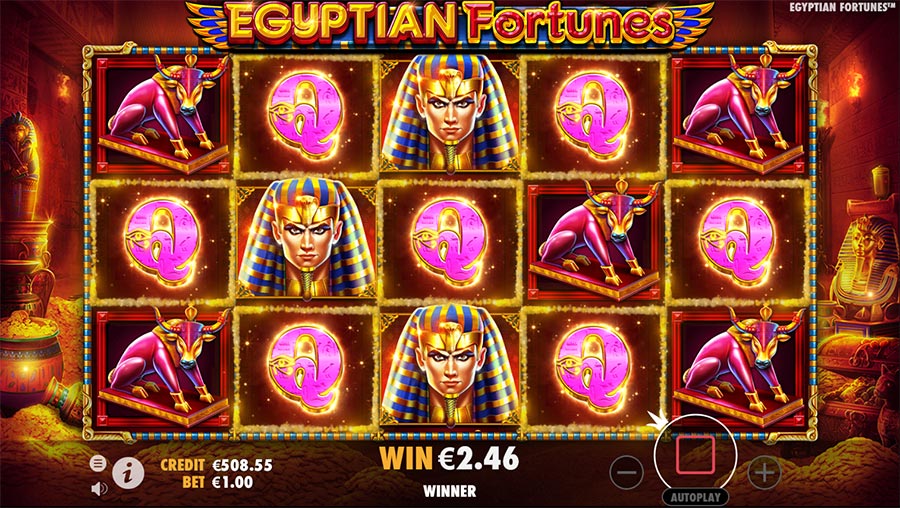 Egyptian Fortunes Freispiele Vorschau